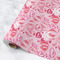 Lips n Hearts Wrapping Paper Roll - Matte - Medium - Main