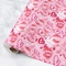Lips n Hearts Wrapping Paper Rolls- Main