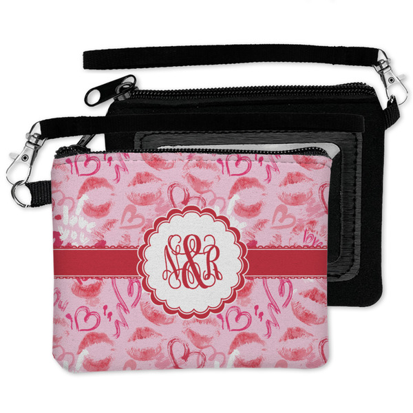 Lips n Hearts Wristlet ID Cases - MAIN