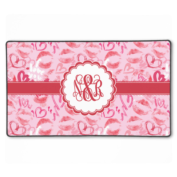 Custom Lips n Hearts XXL Gaming Mouse Pad - 24" x 14" (Personalized)
