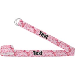 Lips n Hearts Yoga Strap (Personalized)