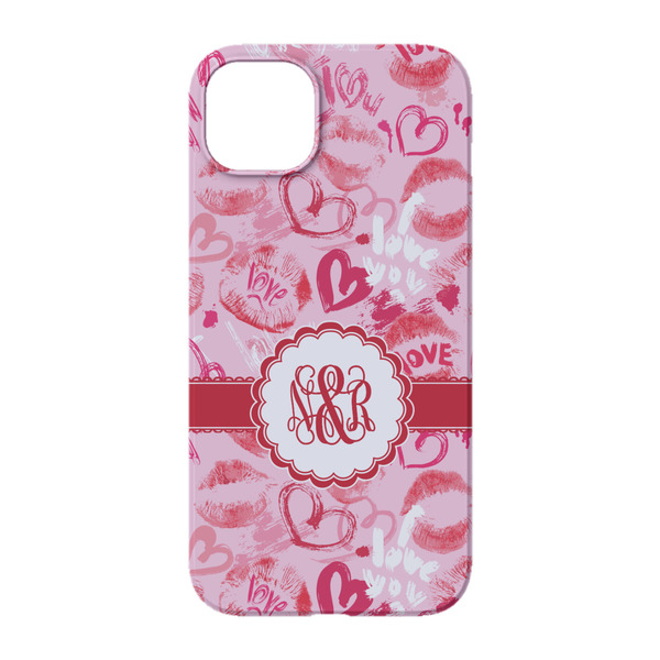 Lips n Hearts iPhone 14 Pro Case - Back