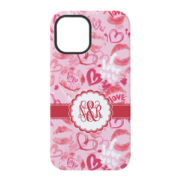 Lips n Hearts iPhone 15 Pro Tough Case - Back