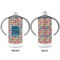 Retro Squares 12 oz Stainless Steel Sippy Cups - APPROVAL
