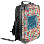 Retro Squares Kids Hard Shell Backpack (Personalized)