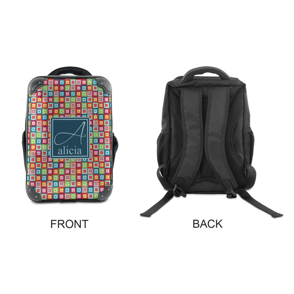 Retro Squares 15" Backpack - APPROVAL