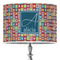 Retro Squares Drum Lamp Shade (Personalized)