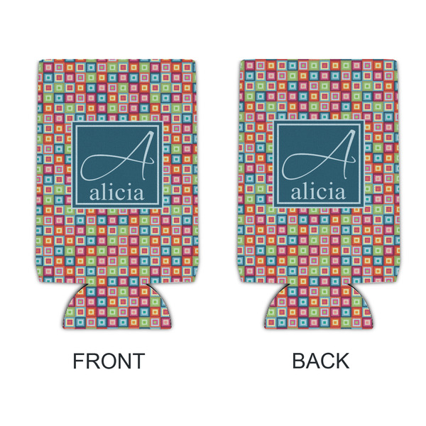 Retro Squares 16oz Can Sleeve - APPROVAL