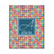 Retro Squares Wood Print - 16x20 (Personalized)