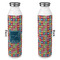 Retro Squares 20oz Water Bottles - Full Print - Approval