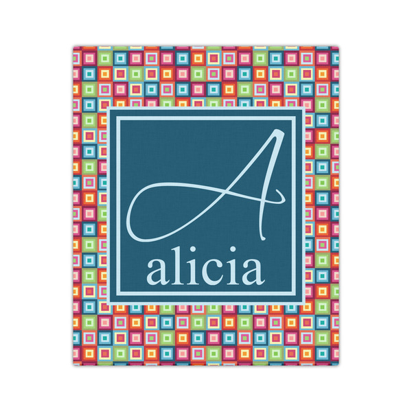 Retro Squares 20x24 - Canvas Print - Front View