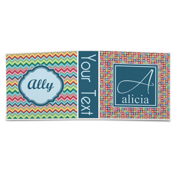 Retro Squares 3-Ring Binder Approval- 3in