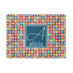 Retro Squares Area Rug (Personalized)