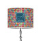 Retro Squares 8" Drum Lamp Shade - Poly-film (Personalized)