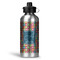 Retro Squares Aluminum Water Bottle