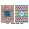Retro Squares Baby Blanket (Double Sided - Printed Front and Back)
