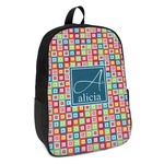 Retro Squares Kids Backpack (Personalized)