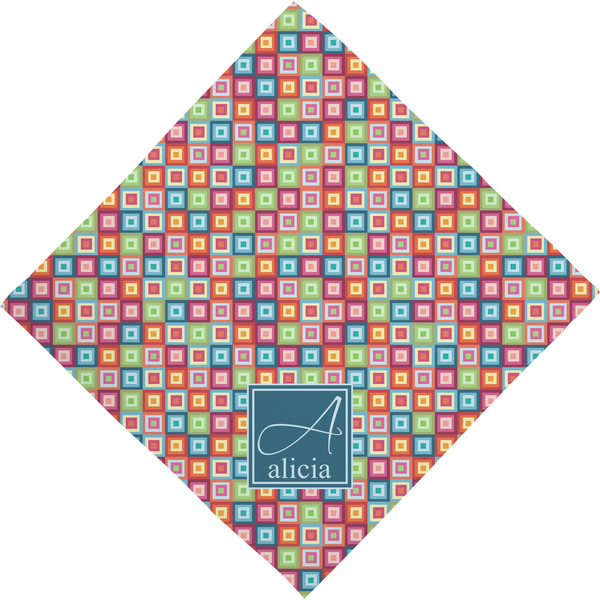 Retro Squares Bandana - Full View