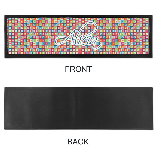 Retro Squares Bar Mat - Large - APPROVAL