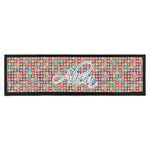 Retro Squares Bar Mat (Personalized)