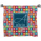 Retro Squares Bath Towel (Personalized)