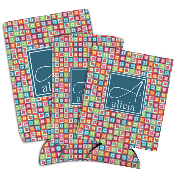 Retro Squares Can Coolers - PARENT/MAIN