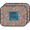 Retro Squares Car Floor Mats (Back Seat) (Personalized)