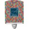 Retro Squares Ceramic Night Light (Personalized)