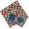 Retro Squares Cloth Napkins - Personalized Lunch & Dinner (PARENT MAIN)