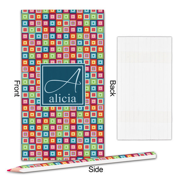 Retro Squares Colored Pencils - Approval