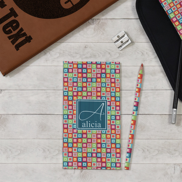 Retro Squares Colored Pencils - In Context