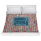 Retro Squares Comforter - King (Personalized)