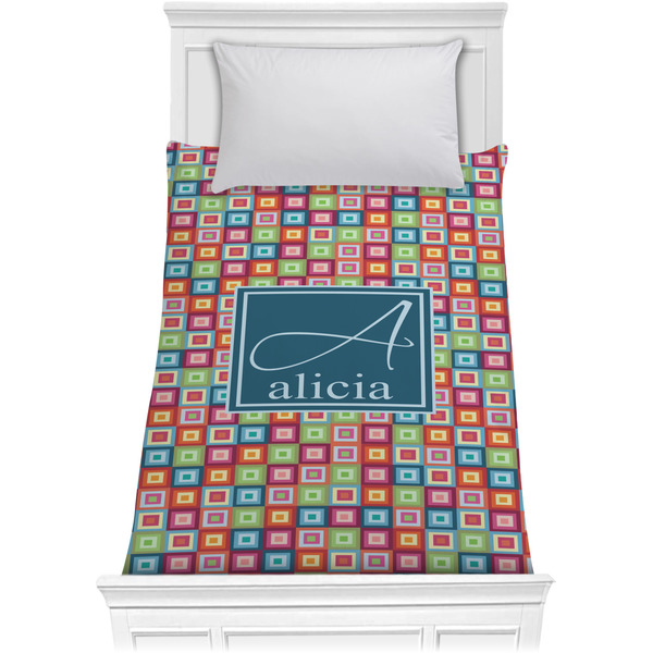 Retro Squares Comforter (Twin)