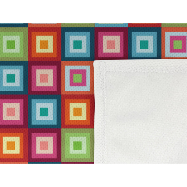 Retro Squares Cooling Towel- Detail