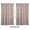 Retro Squares Curtain 112x80 - Lined