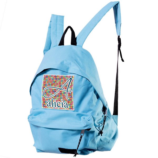 Retro Squares Custom Shape Iron On Patches - XL single APPROVAL