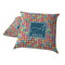 Retro Squares Decorative Pillow Case - TWO