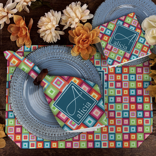 Retro Squares Dining Set