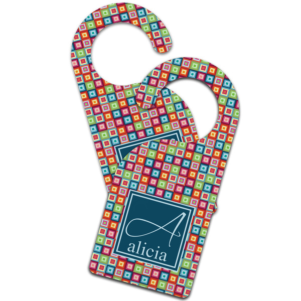 Retro Squares Door Hanger - MAIN