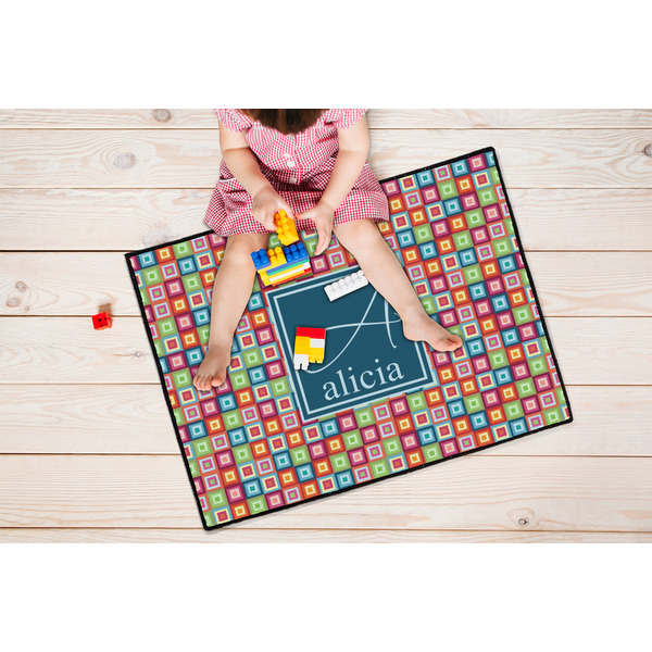 Retro Squares Door Mats - LIFESTYLE kid