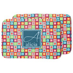 Retro Squares Dish Drying Mat (Personalized)