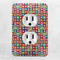 Retro Squares Electric Outlet Plate - LIFESTYLE