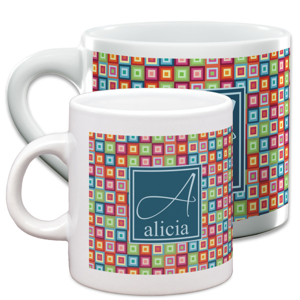 Retro Squares Espresso Mugs - Main Parent