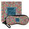Retro Squares Personalized Eyeglass Case & Cloth