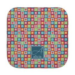 Retro Squares Face Towel (Personalized)