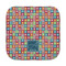 Retro Squares Face Cloth-Rounded Corners