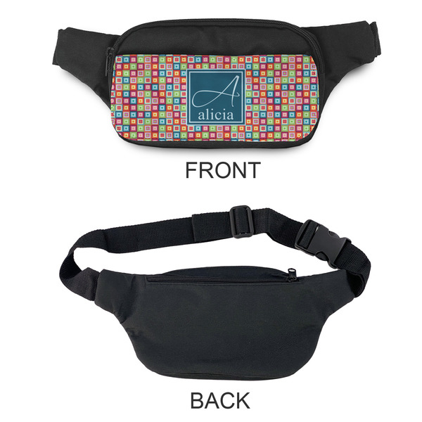 Retro Squares Fanny Packs - APPROVAL