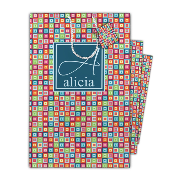 Retro Squares Gift Bags - Parent/Main
