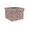 Retro Squares Gift Boxes with Lid - Canvas Wrapped - Small - Front/Main