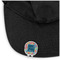 Retro Squares Golf Ball Marker Hat Clip - Main